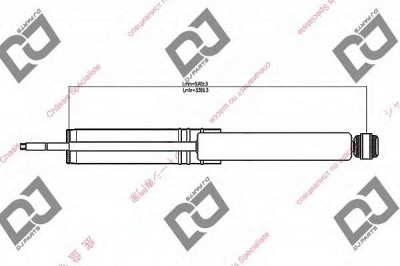 DJ PARTS ds1402gt -  Амортизатор